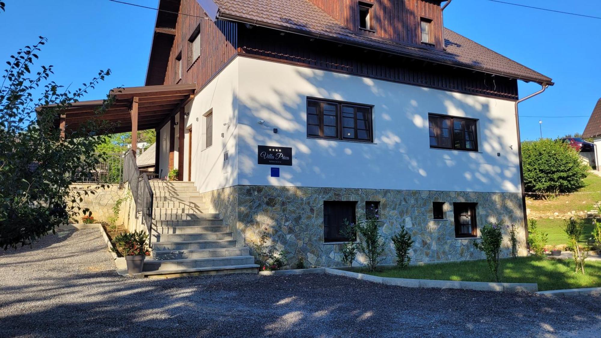 B&B Plitvica Villa Prica Плитвицкие озёра Экстерьер фото